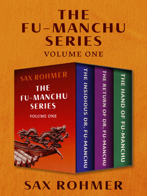 cover image of The Fu-Manchu Series Volume One